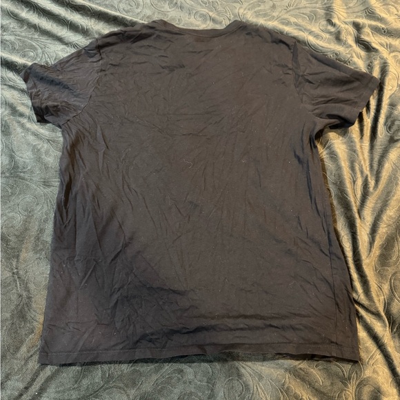 GUESS Black Tee with Red Logo - Picture 2 of 2